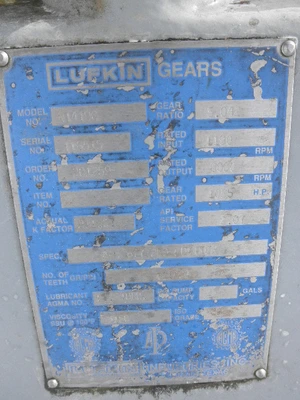 USED LUFKIN N1419C