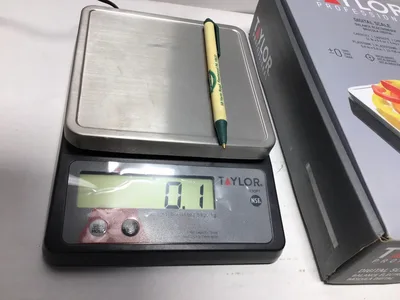 Taylor TE10FT Professional Compact Stainless Digital Scale 11 Lbs