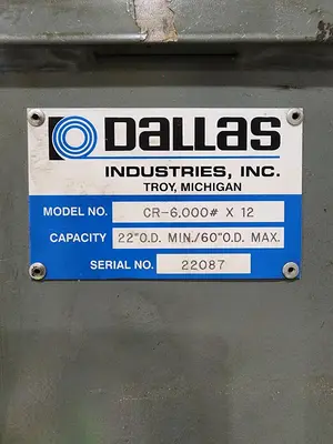 Used DALLAS DJR-6,000X12 Uncoilers Michigan US | Midwest Press and Automation #1302697