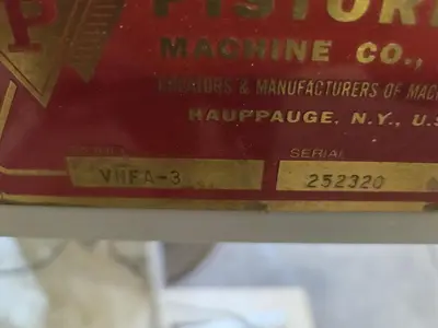 USED PISTORIUS VNFA-3