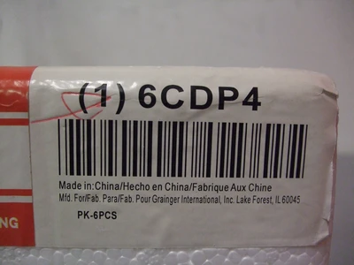 USED LAB SAFETY SUPPLY 6CDP4