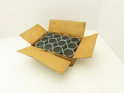 Halex 63625 2-1/2" EMT Compression Coupling Rigid Conduit Aluminum Lot of 12
