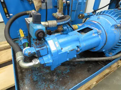 Eaton Vickers Hydraulic Power Unit 45 Gallon 19 GPM 3000PSI 20Hp 230/460V 3Ph