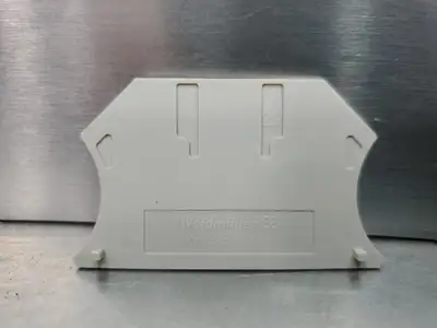 Weidmuller WAP 2.5/4/6/10 Terminal Block End Barrier, Lot of 22. 4A-41
