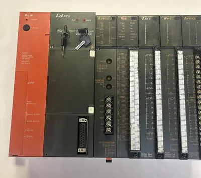 Used MITSUBISHI ELECTRIC A2ACPU PLC Chassis Ohio US | Surplus Asset Holdings #1246128