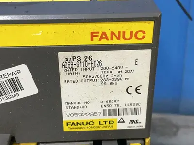 Used FANUC A06B6110H026 Power Supplies Ohio US | HGR 24 #1295254
