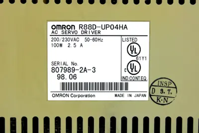 USED OMRON R88D-UP04HA
