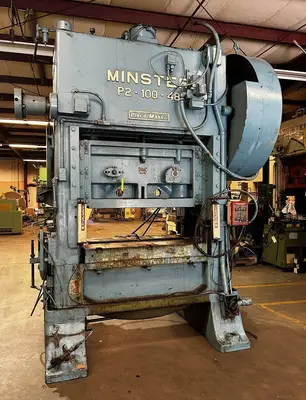MINSTER P2-100-48 Presses, Straight Side, Double Crank (Single Action) | PressTrader Limited (1)