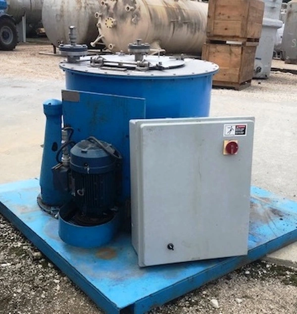 Sharples 30 x 18 ECM solid basket centrifuge, 316SS.