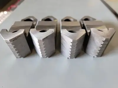 Lathe Chuck Hard Top Jaws 4-1/4" x 2" x 1-1/2" (Set of 4)