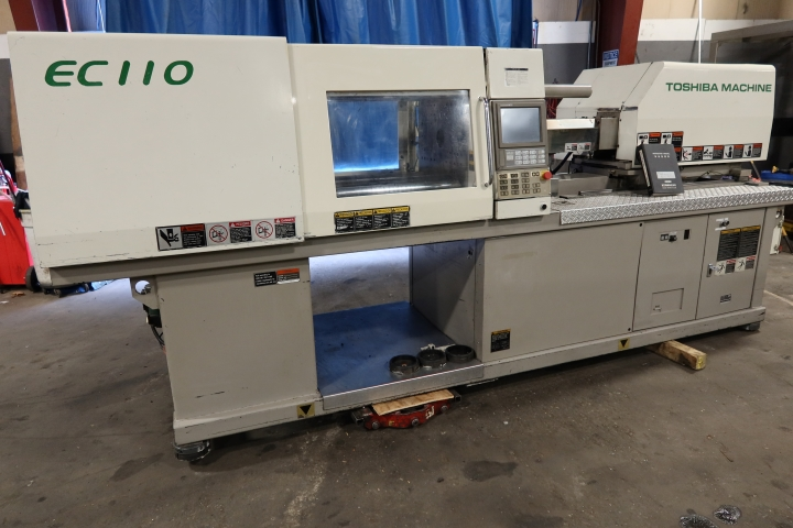 Used 2000 TOSHIBA EC110V21/2B Injection Molding Machines | Hunter Plastics #788744
