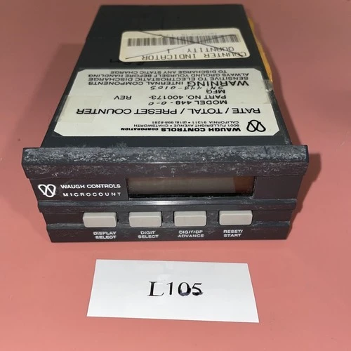 Used WAUGH CONTROLS 448 Input / Output Modules | J&J Industrial Supply #544621