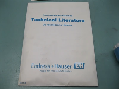 NEW Endress Hauser FMP40-TYY2YY9B21JB