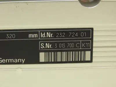 Heidenhain 232 724 01 Linear Encoder Housing Only 320mm