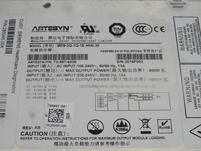 Used ARTESYN _UNKNOWN_ AC/DC Power Supplies Texas US | OCO Industrial #1602497