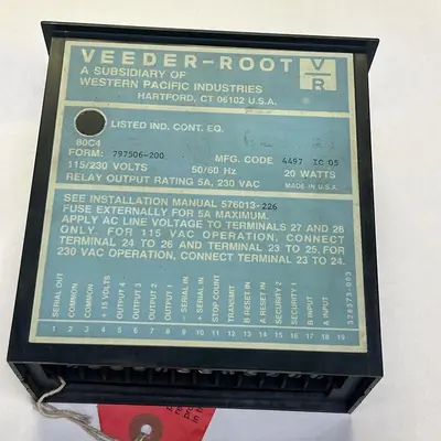 Used VEEDER-ROOT 797506-200 Counters/Timers Ohio US | Surplus Asset Holdings #1242844