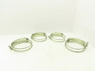 SC600 Spiral Hose Clamp 6" Lot of 4