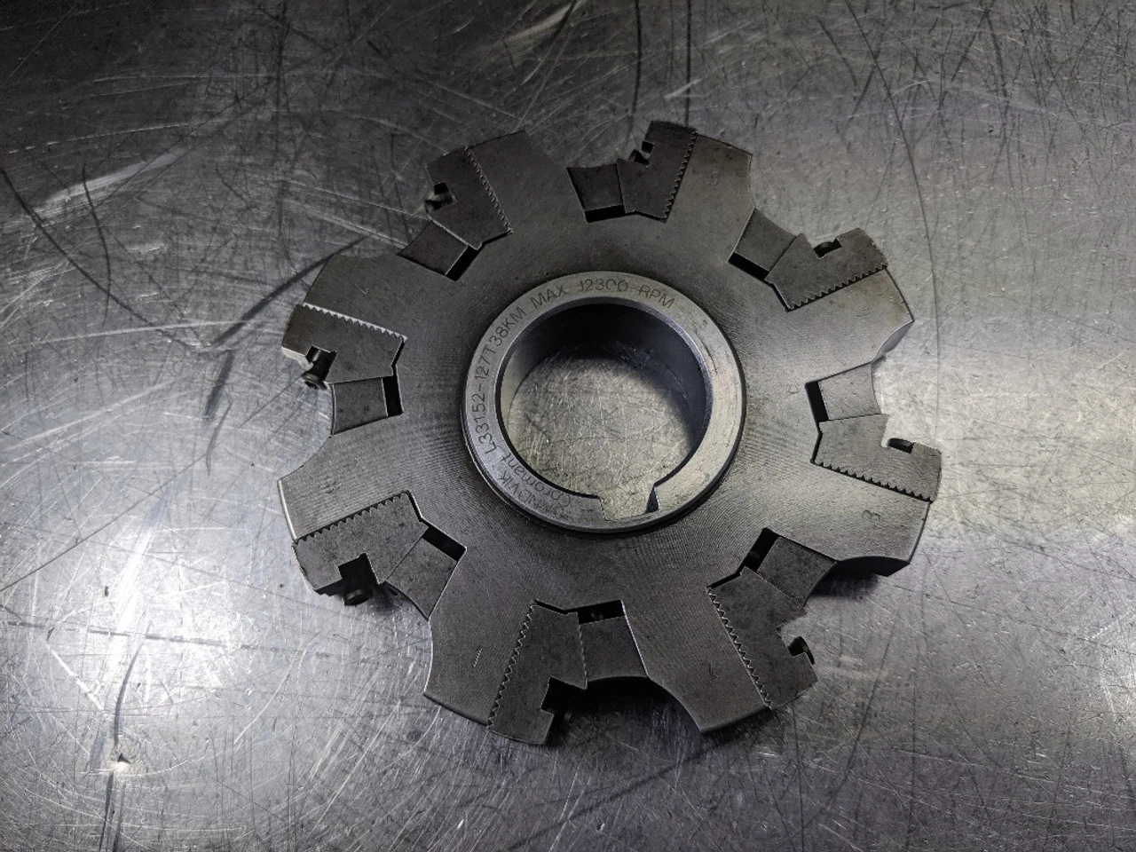 Sandvik 5" Indexable Slot Milling Cutter 1.5" Arbor L331.52-127T38KM (LOC2852A)