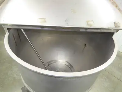 Groen Direct Steam Kettle 200 Gallon Food Grade Mixing Tank 1/3Hp Lightnin