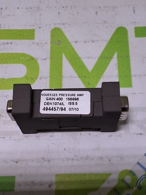DEK SQUEEGEE PRESSURE AMPLIFIER 155896 GAIN 400 DEK1074/L - BRAND NEW