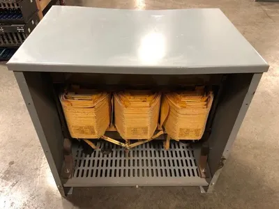 63 KVA Drive Isolation Transformer Dry Type 460 Delta 230Y/133 Square D Catalog Number 63T104DIT TESTED