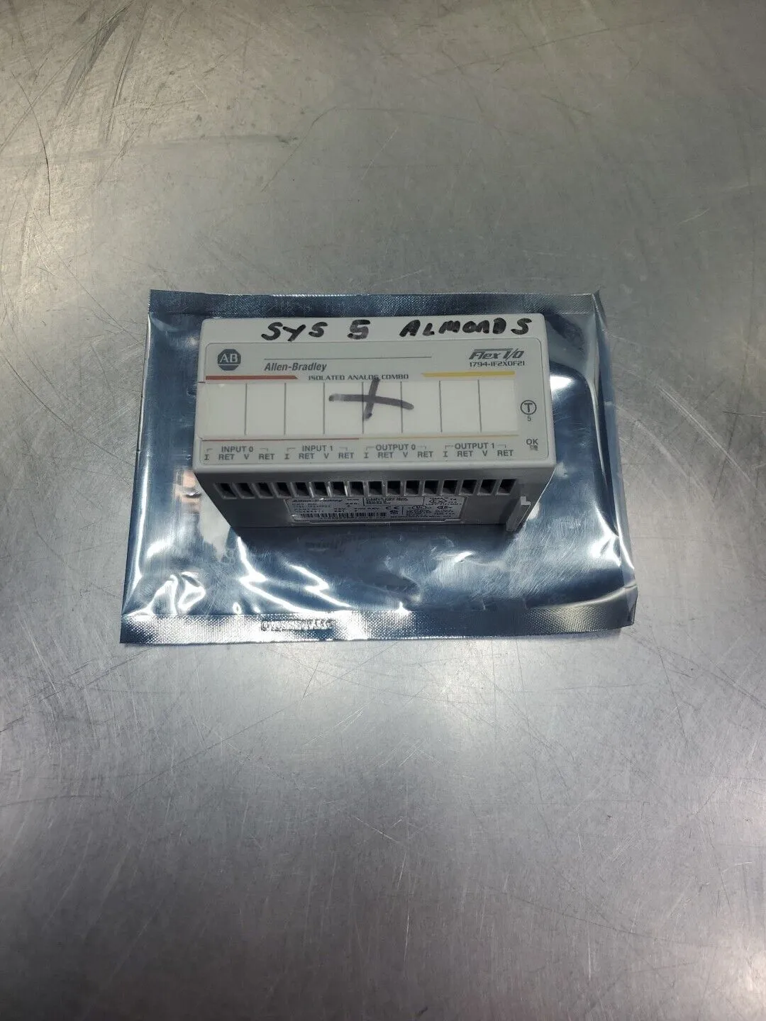 Used Allen-Bradley 1794-IF2XOF2I PLC Input & Output | Palmetto Automation #1150101