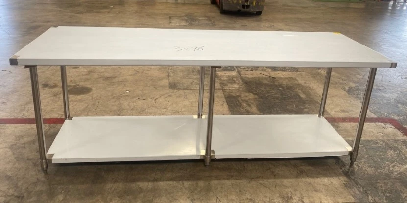 171-0164 8’ Stainless Steel Work Table