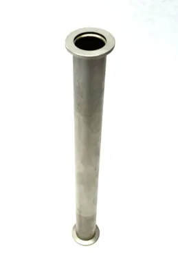 USED AGILENT STAINLESS STEEL NIPPLE, NW25, 12.60 INCH LONG