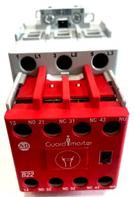 A / B 100S-C43D22C SAFETY CONTACTOR SER. A 100SC43D22C NEW, SURPLUS