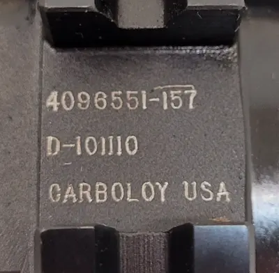 Used CARBOLOY 4096551-157/D-101110 Misc Industrial Equipment Kentucky US | Aucto #687524