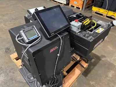 Used SHARP CONTINUOUS ROLL BAGGING SYSTEM MARK II, BAGGER MACHINE Baggers Michigan US | Maverick Industrial Sales #1090084