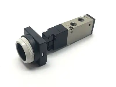 NVZM550 | SMC  Mechanical Valve w/ Different Color Buttons 0.15~0.7MPa - New Other