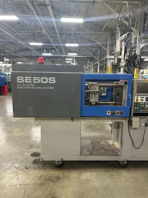 2001 SUMITOMO SE50S-C110S Horizontal Plastic Injection Molding Machines | JYC MACHINERY (2)