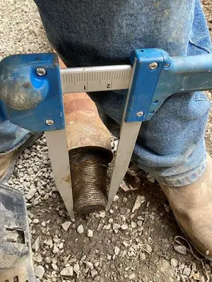 Used AFTERMARKET 5.75” X 43” CABLE TOOL DRILLING CHISEL BIT Drills Pennsylvania US | East West Machinery & Drilling #1417222