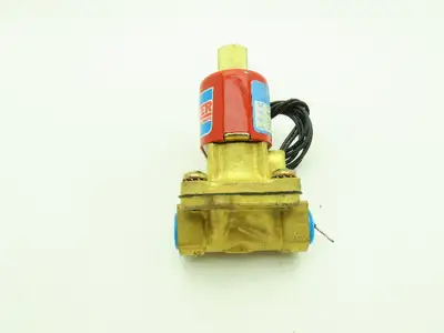 Skinner Lancer 2LB1HBG3125N Brass Solenoid Valve 2-Way NO 24VDC 125 PSI 3/8" NPT