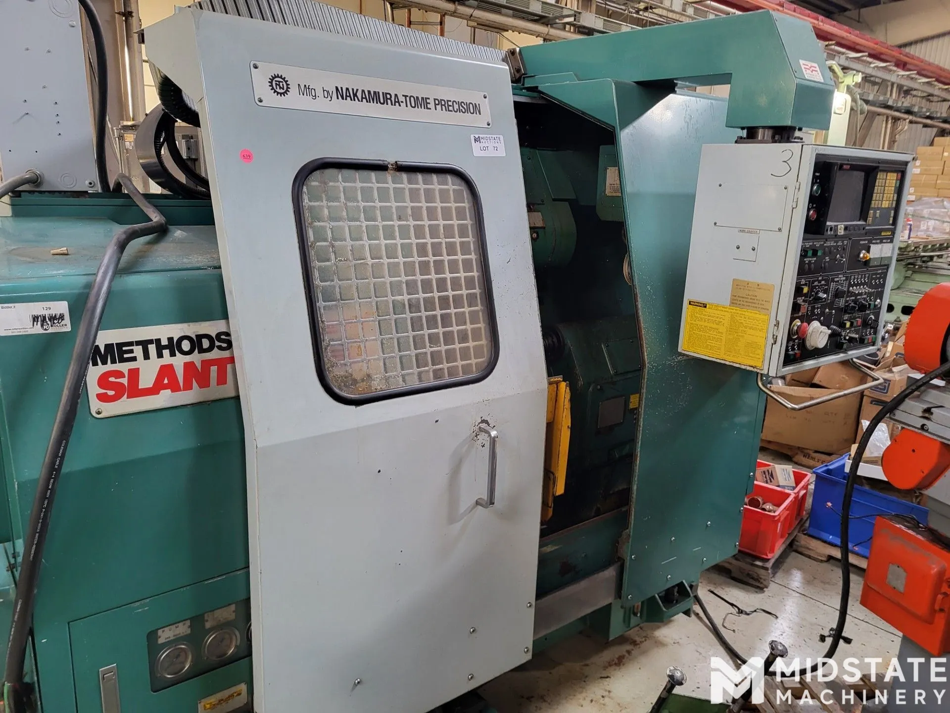 Nakamura Tome Slant 1 CNC Turning Center