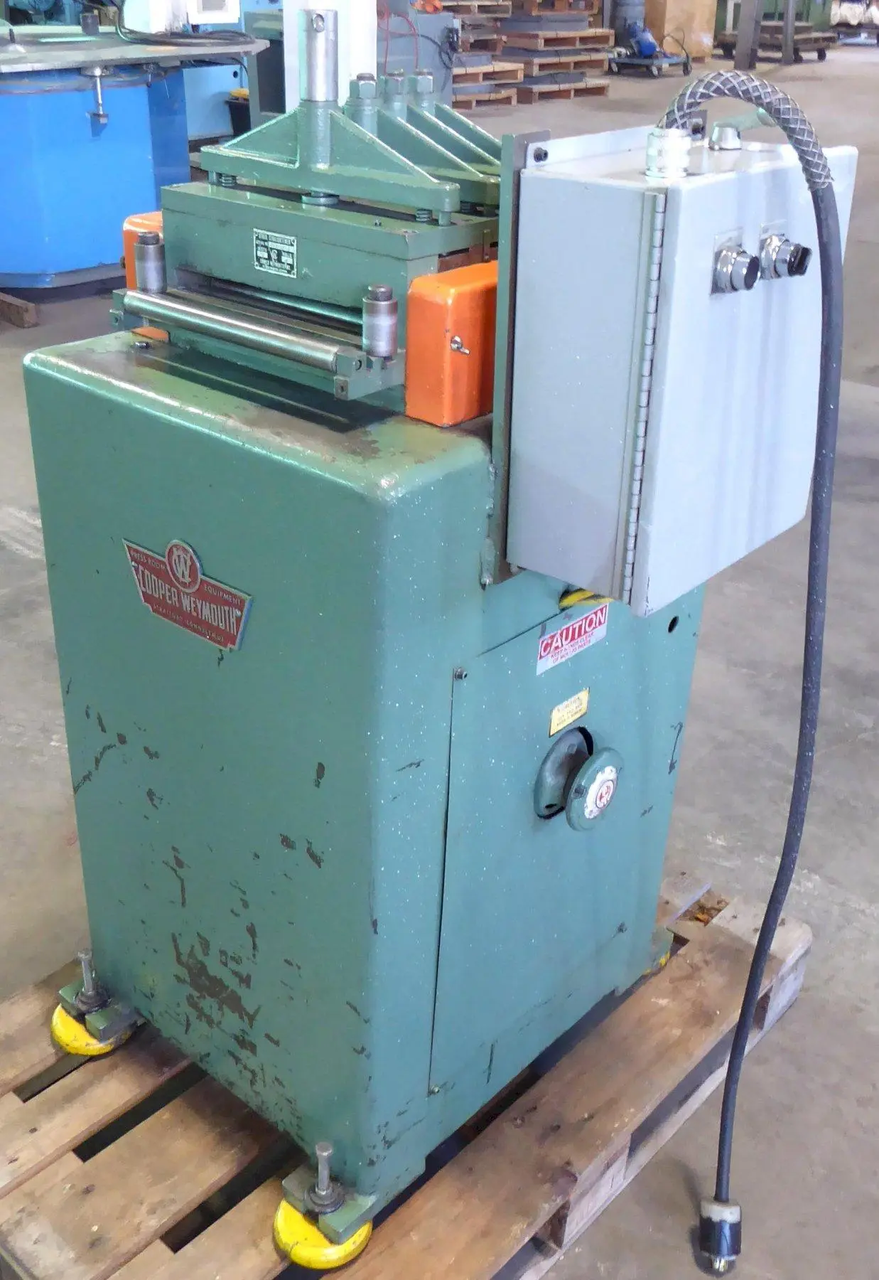 Used 1971 COOPER WEYMOUTH 12A Coil Straighteners Ohio US | CW WOOD MACHINERY #475549