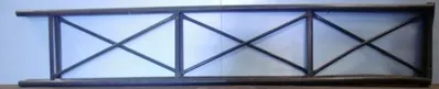 QTY. 6. PALLET RACKS 152" X 30" X 2 &frac12;" GRAY...