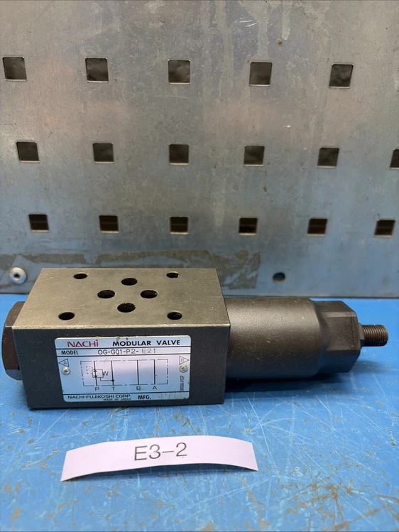 New | in-Stock Nachi OG-G01-P2-E21 Valves/Fittings Indiana US | J&J Industrial Supply #1455748