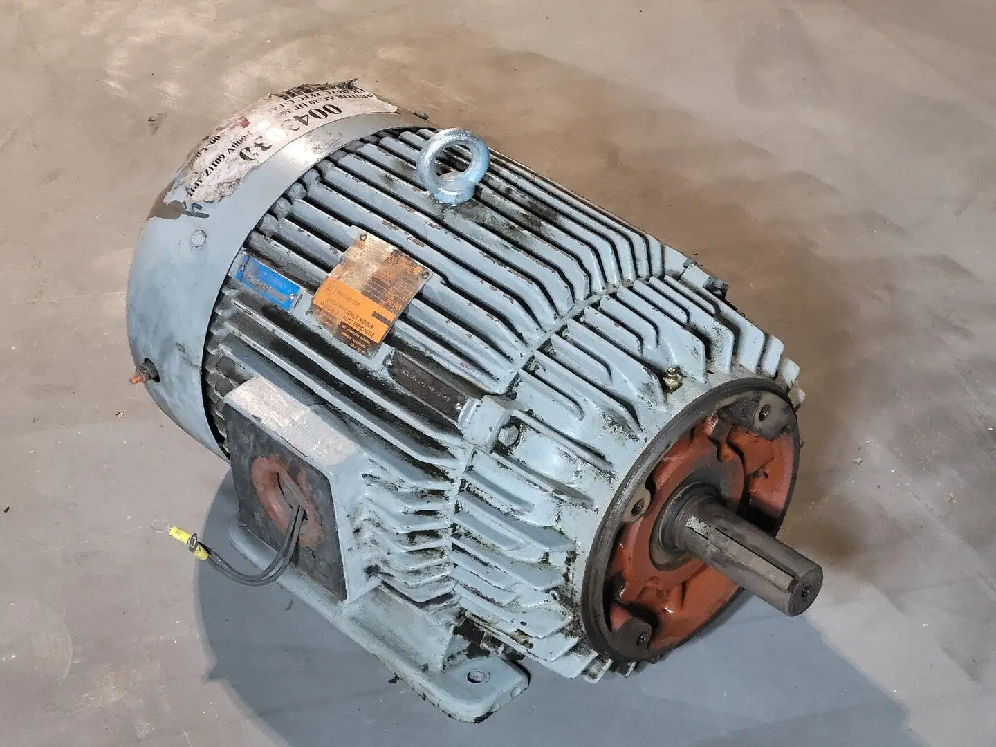 20 hp, 575 volts, 3500 rpm, 256T Electric Motor