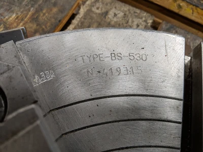 Skandinaviska 21" 4 Jaw Lathe Chuck BS-530 (STK)