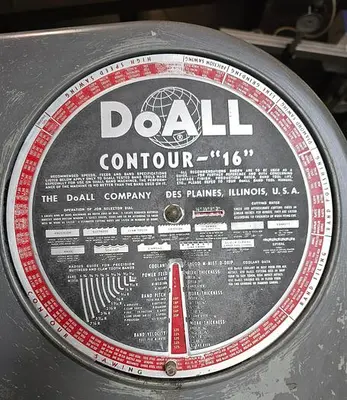 USED 1956 DOALL 16-2