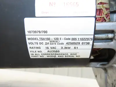 Raymond TSA150-120 Pallet Jack Forklift Drive Motor 24VDC 3.3kw