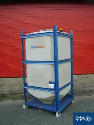 Used Matco 79 Cu Ft IBC Powder Tote, Polythene Bins New York US | Federal Equipment Company #125362