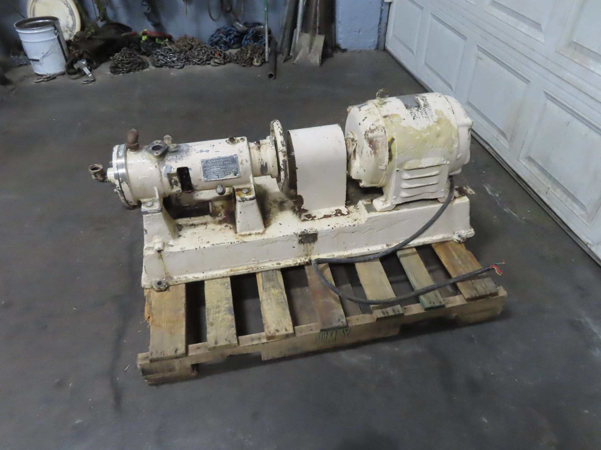 10 hp Charlotte Colloid Mill, inline, Model 7