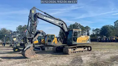 Used 2022 HYUNDAI HX210AL Crawler Excavators Georgia US | National Equipment Dealers #1422254