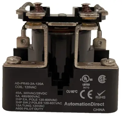 NEW AUTOMATION DIRECT AD-PR40-2A-120A