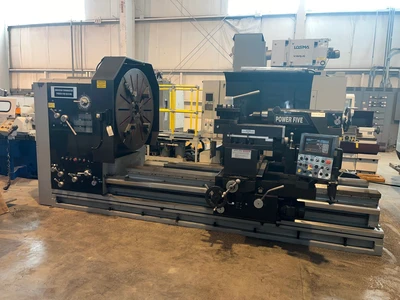 2015 REPUBLIC/LAGUN AMERICAN TURNMASTER POWER FIVE Engine Lathes (Gap Bed, Hollow-Spindle, Tracer) | Mohawk Machinery (2)