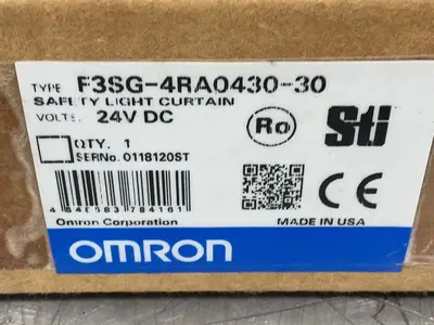 Used OMRON F3SG4RA043030 Light Curtains & Grids Ohio US | HGR 24 #1286797