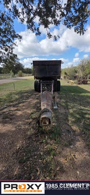 Used 1985 CLEMENT PUP TRAILER Dump Trailers Texas US | Proxy Equipment #1385361